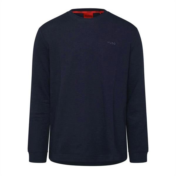 Hugo Mens Austin Structured Pyjama Top - Navy - 