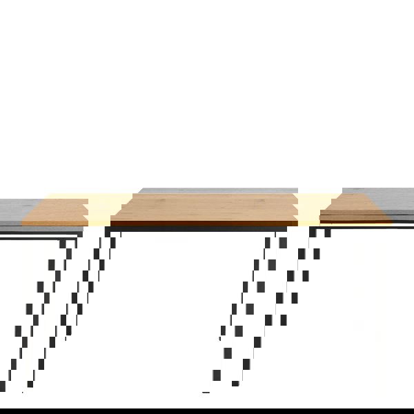 Furniture To Go Seaford Dining Table in Black & Oak