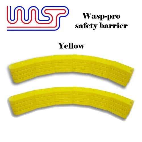 MCSlots Slot Car Track Scenery Yellow Barriers x 12 1:32 Scale NEW Wasp