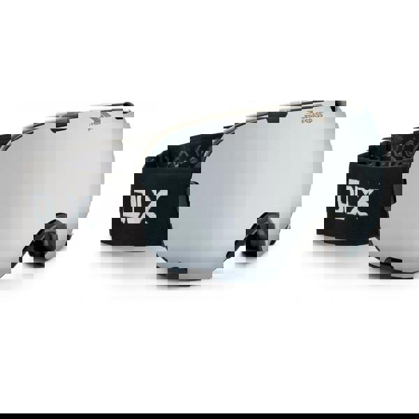 Trespass Bond Mirrored Dual Lens Ski Goggles - Matt Black Frame - 