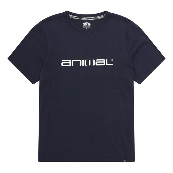Animal Mens Classico Organic T-Shirt - Navy - 
