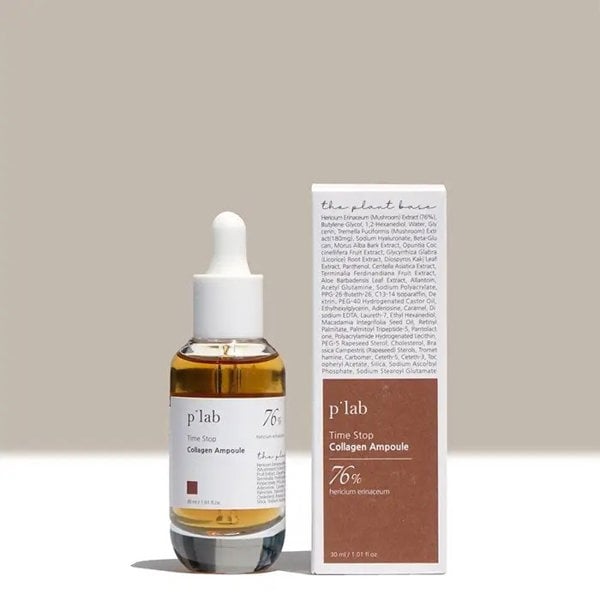 THE PLANT BASE (P'lab) Time Stop Collagen Ampoule 30ml