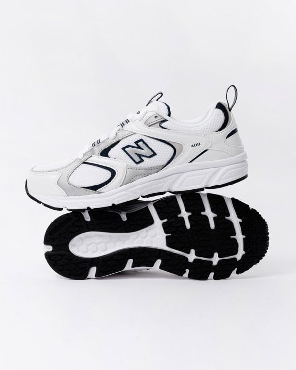 New Balance 408 Unisex Trainers - NB White