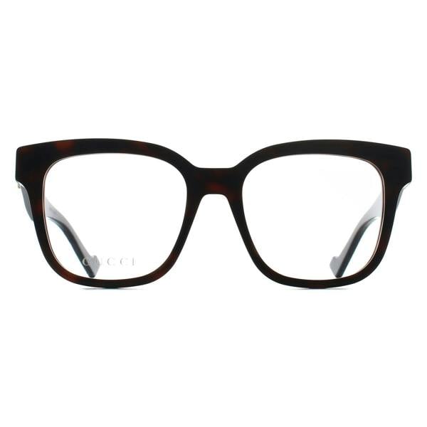 Gucci Glasses Frames GG0958O 007 Shiny Dark Brown Women