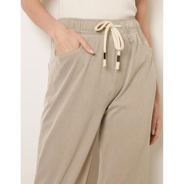 Blue Vanilla Elasticated Waist Trouser With Drawstring