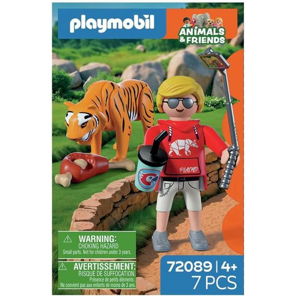 Playmobil Zoo: Tiger - 72089 Playset