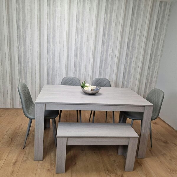 Kosy Koala Dining Table Set with 4 Chairs Dining Room, Kitchen table set of 4, and Bench