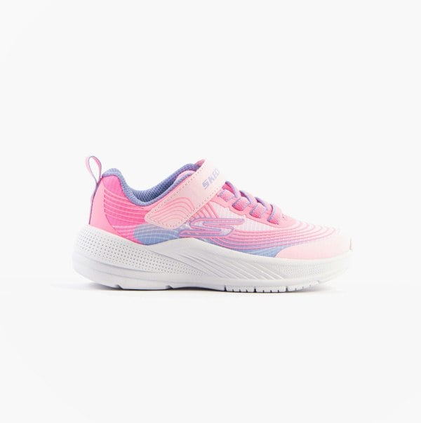 Skechers MICROSPEC ADVANCE Girls Trainers Light Pink