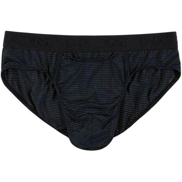 HOMBriefSimon Stripe Modal Stretch Mini HO1 Brief, BlackBoxers & Briefs