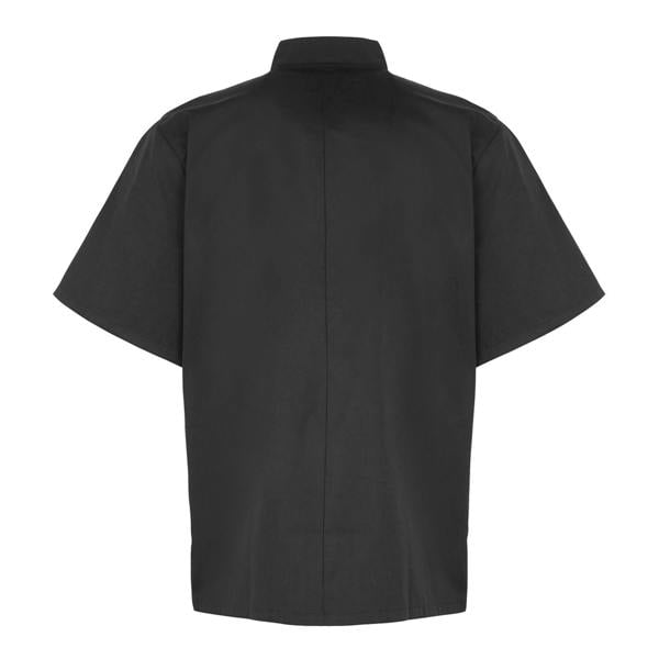 Premier Unisex Short Sleeved Chefs Jacket / Workwear - Black