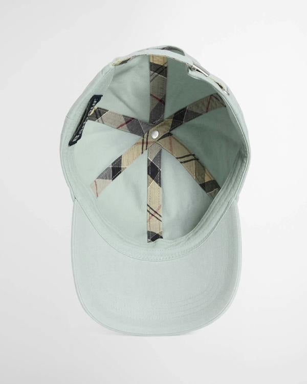 BARBOUR Cascade Sports Cap - Mint Blue