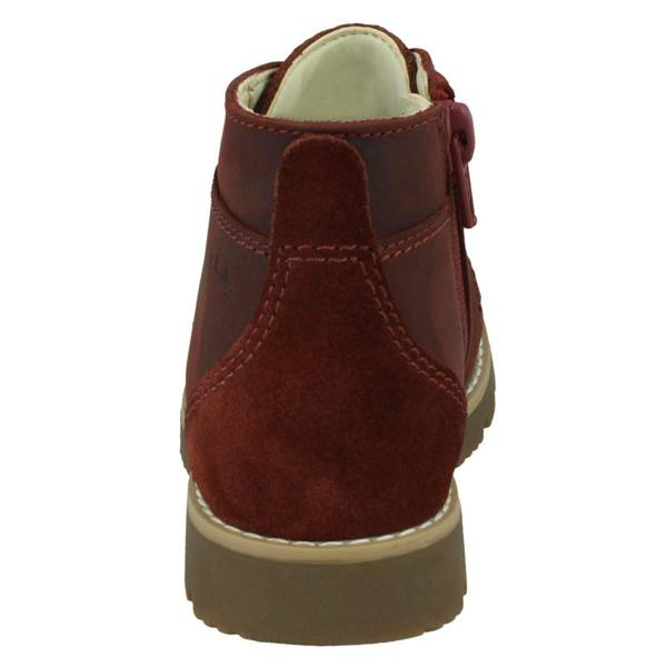 Clarks Boys Clarks Casual Ankle Boots Heath Lace