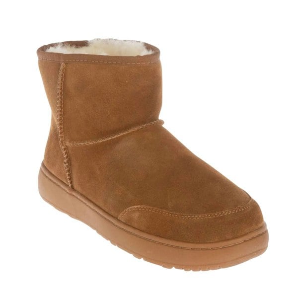 EverAu Womens/Ladies Rosella Cow Suede Outdoor Boots - Chestnut
