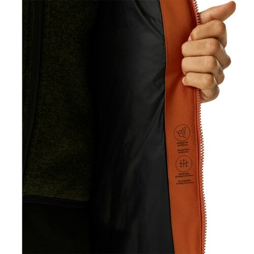 Regatta Mens Hoscar Waterproof Insulated Jacket - Rooibos Tea - Rooibos Tea - 100% Recycled Polyester