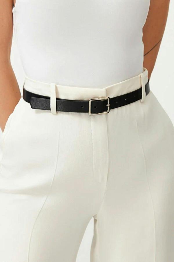 WOVCOR Double Pack Square Buckle Women's Belt