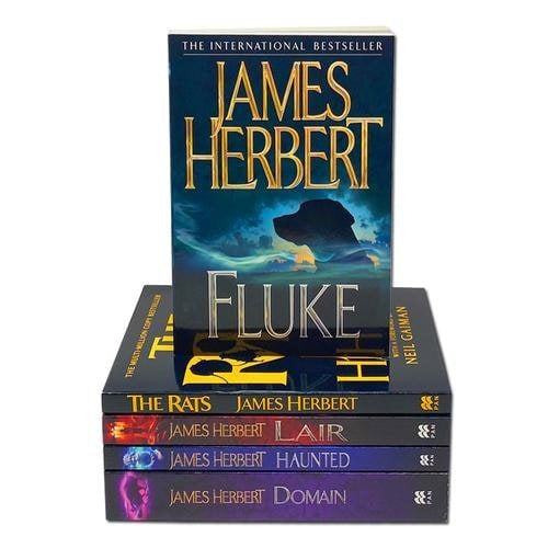 Macmillan James Herbert Collection 5 Books Set (The Rats, Lair, Domain, Haunted, Fluke)