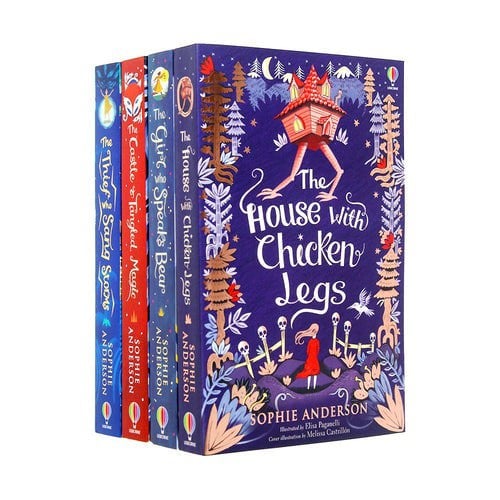 Sophie Anderson 4 Book Set (The House with Chicken Legs, The Girl Who Speaks Bear & More)