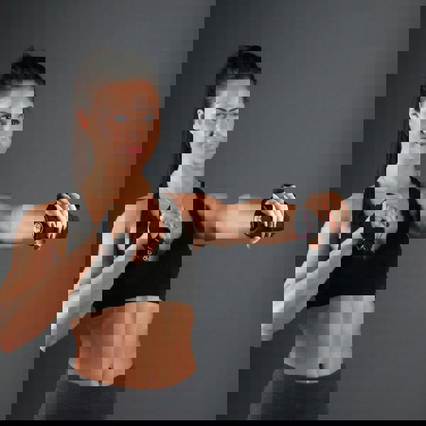 Fitness Mad 2 x 0.75kg Pro Hand Weights - Purple