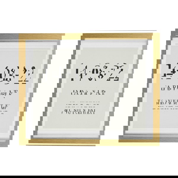 Personalised Memento Company Personalised Special Date Oak Poster Frame