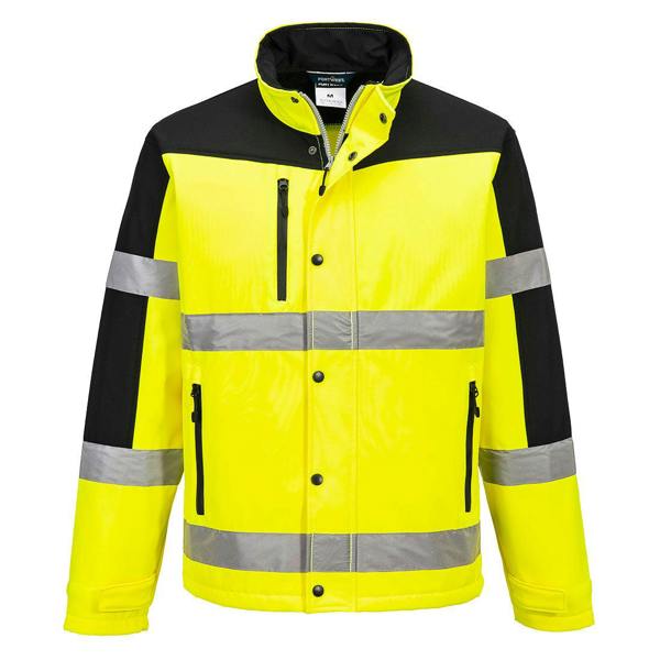 Hi-Vis Contrast Softshell (3L) Portwest