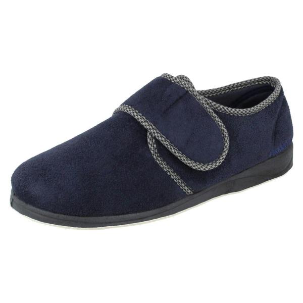 Padders Mens Padders Memory Foam Comfort Slippers Harry
