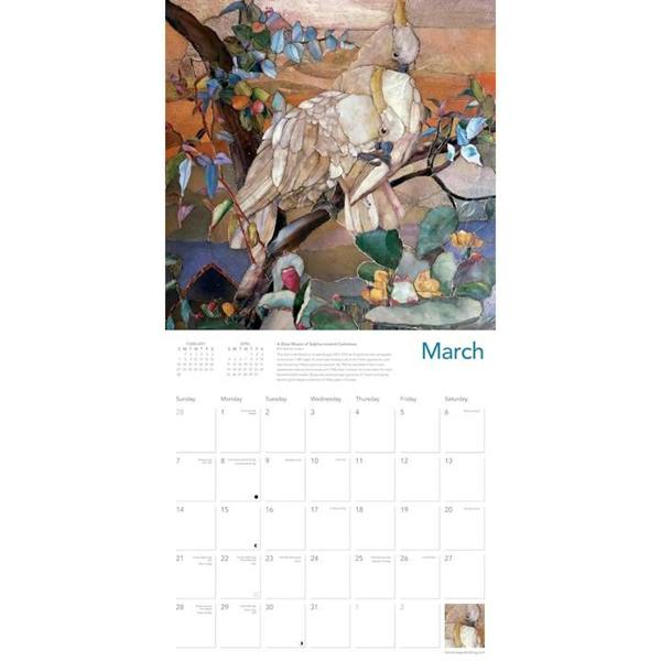 Tiffany Calendar 2027, Wall Calendars, Month To View, Art, Gift