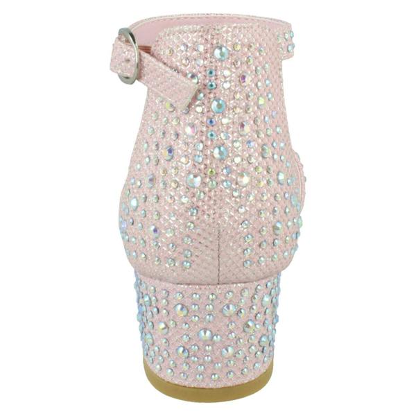 Spot On Girls Spot On Mid Block Heel Sandals H1112
