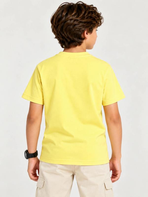 Childsplay Kids Oversized T-Shirt in Yellow