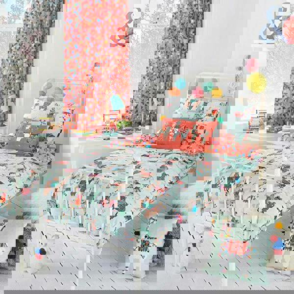 Riva Home Llamarama Duvet Cover Set - Multicolour