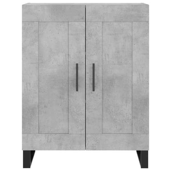 Berkfield Highboard Concrete Grey 69.5x34x180 cm Engineered Wood