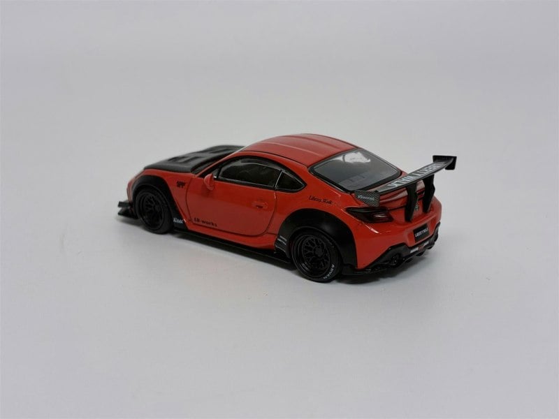 Mini GT Toyota GR86 LB Nation Red LHD 1:64 Scale Mini GT MGT00885L