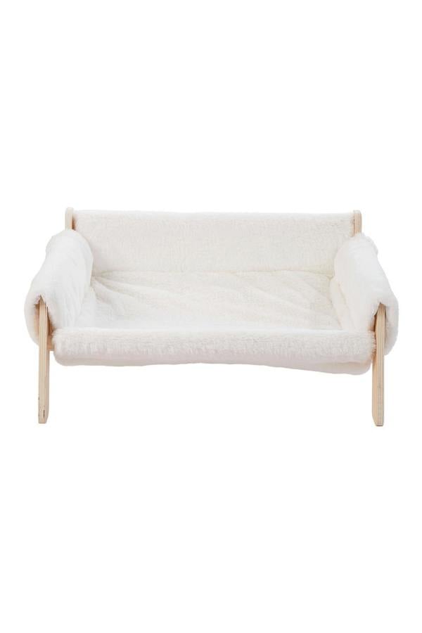 Living and Home Soft and Comfortable Wooden Frame Pet Sofa
