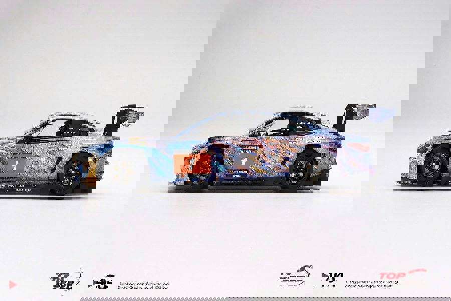 TSM BMW M4 GT3 #1 ST Racing 2022 12Hr Mugello Winner 1:18 Scale TSM TS0404