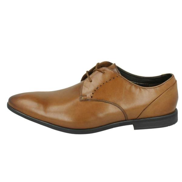 Clarks Mens Clarks Formal Lace Up Shoes Bampton Lace