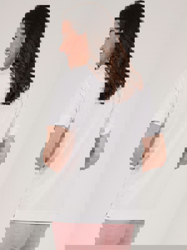 TIGI-Wear Mod Eco Placement Print Top