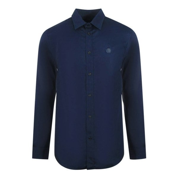 Diesel Long Sleeve Blue Shirt S