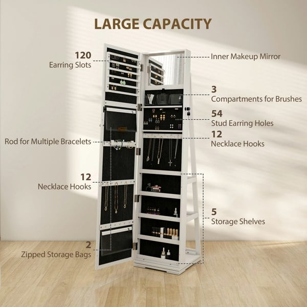 Floor-standing Jewelry Cabinet