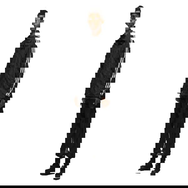 Y-3 Mens Nylon 3 Stripes Jogging Bottoms - Black - 