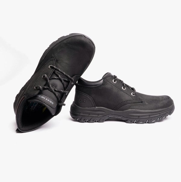 Skechers 204921/BLK KNOWLSON-RAMHURST Mens Hiking Boots Black