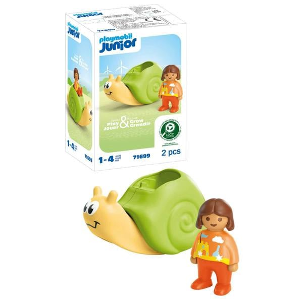 JUNIOR: Rocking Snail with Rattle Feature - 71699 Playset