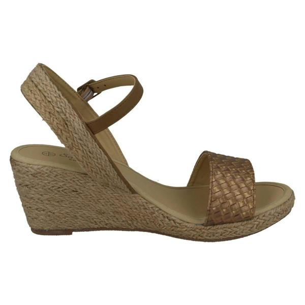 Savannah Ladies Savannah Rope Wedge Sandals