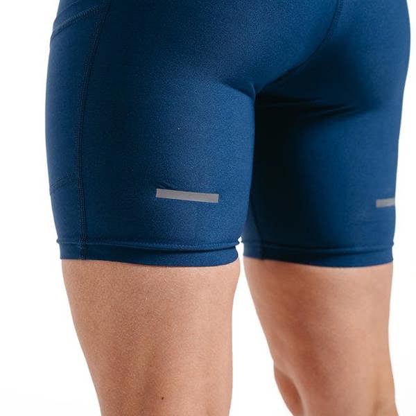 RDX Sports SWEAT WOMEN'S SHORTS W1 NAVY BLUE
