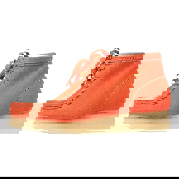 Clarks Originals 26181112 Women's Wallabee Boot  - Coral Suede