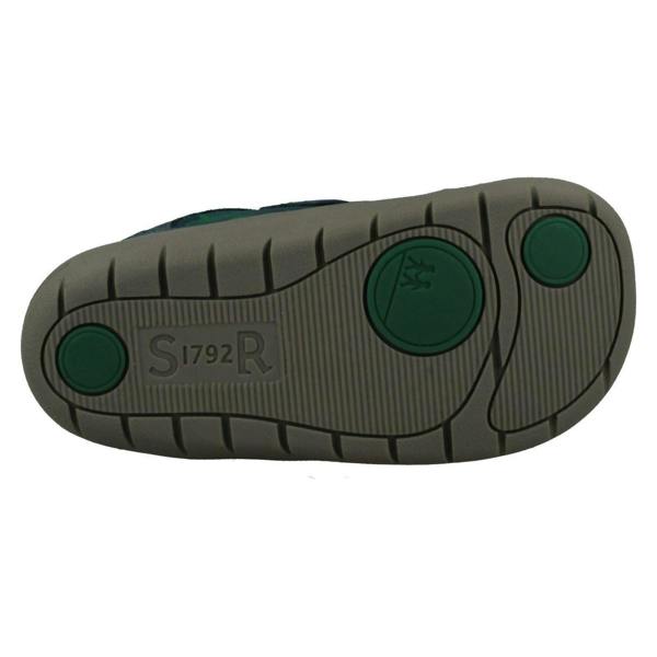 Clarks Boys Startrite Casual Hook & Loop Shoes Footprint