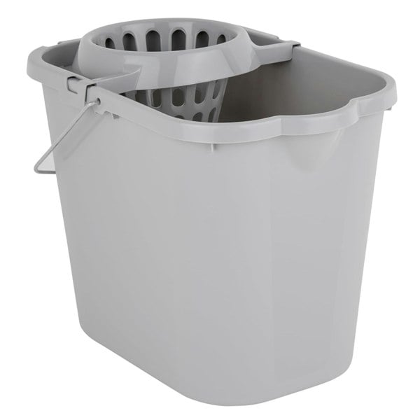 Strip Floor Mop Super Absorbent With Flock Head, Handle & Bucket