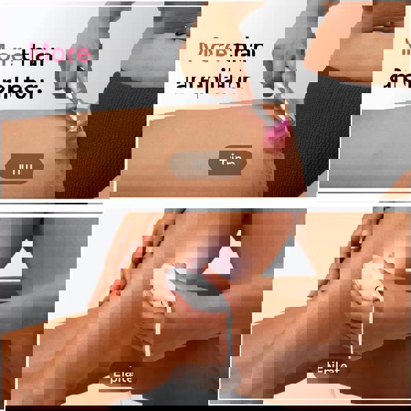 Braun Silk·épil 3, Corded Epilator, Lasting Smooth Skin, 3-202, Pink