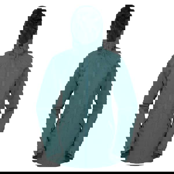 Mountain Warehouse Womens/Ladies Vancouver II Waterproof Jacket - Teal