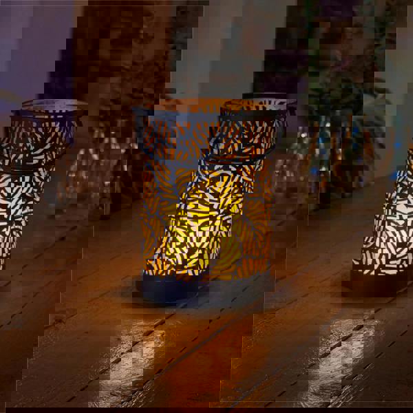 Luxform Solar Vogue 15cm Table Light Flame Effect 6Pk