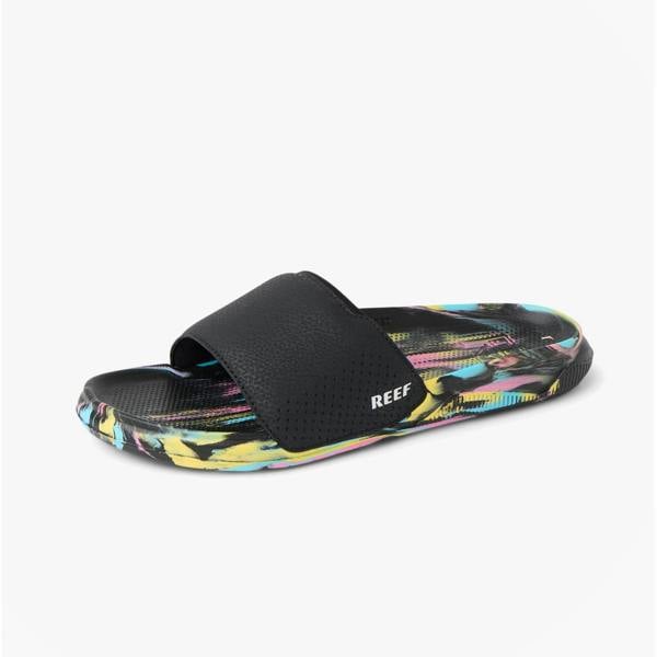 Reef TAILSLIDE Sliders   in  Black
