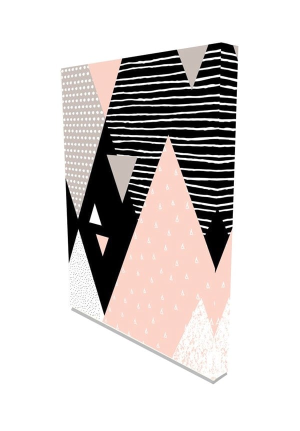 New Product Geo Shapes (canvas print)  - Andrew Lee Home and Living Homeware